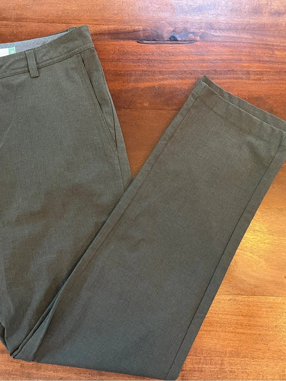 LINKSOUL 5-Pocket Golf Pants Men's Size 36R Forest Green Performance